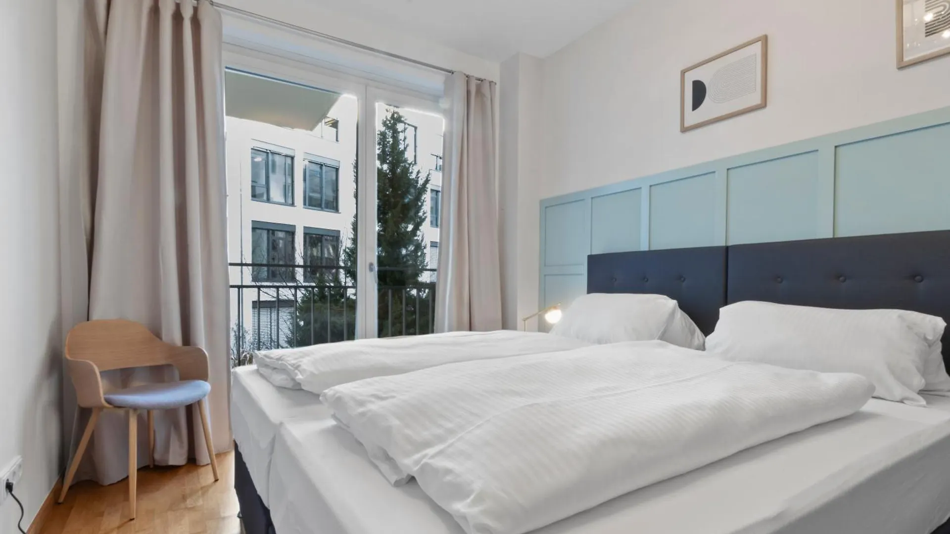 Lägenhet Flatista Homes - Nymphenburg Suites München Tyskland